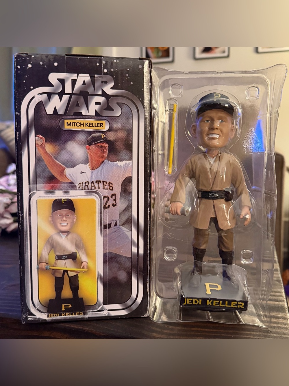 Pittsburgh Pirates Mitch Keller Star Wars Bobblehead